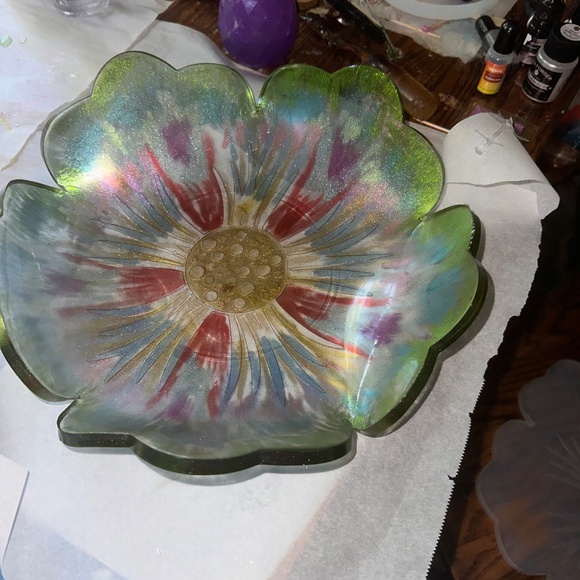 Serving bowl, extra large, handcrafted, new - Picture 2 of 3